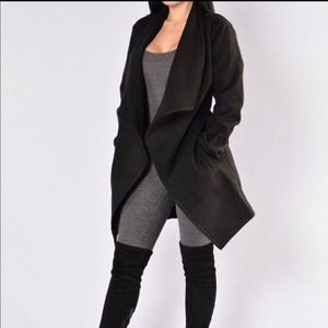 Women’s black coat